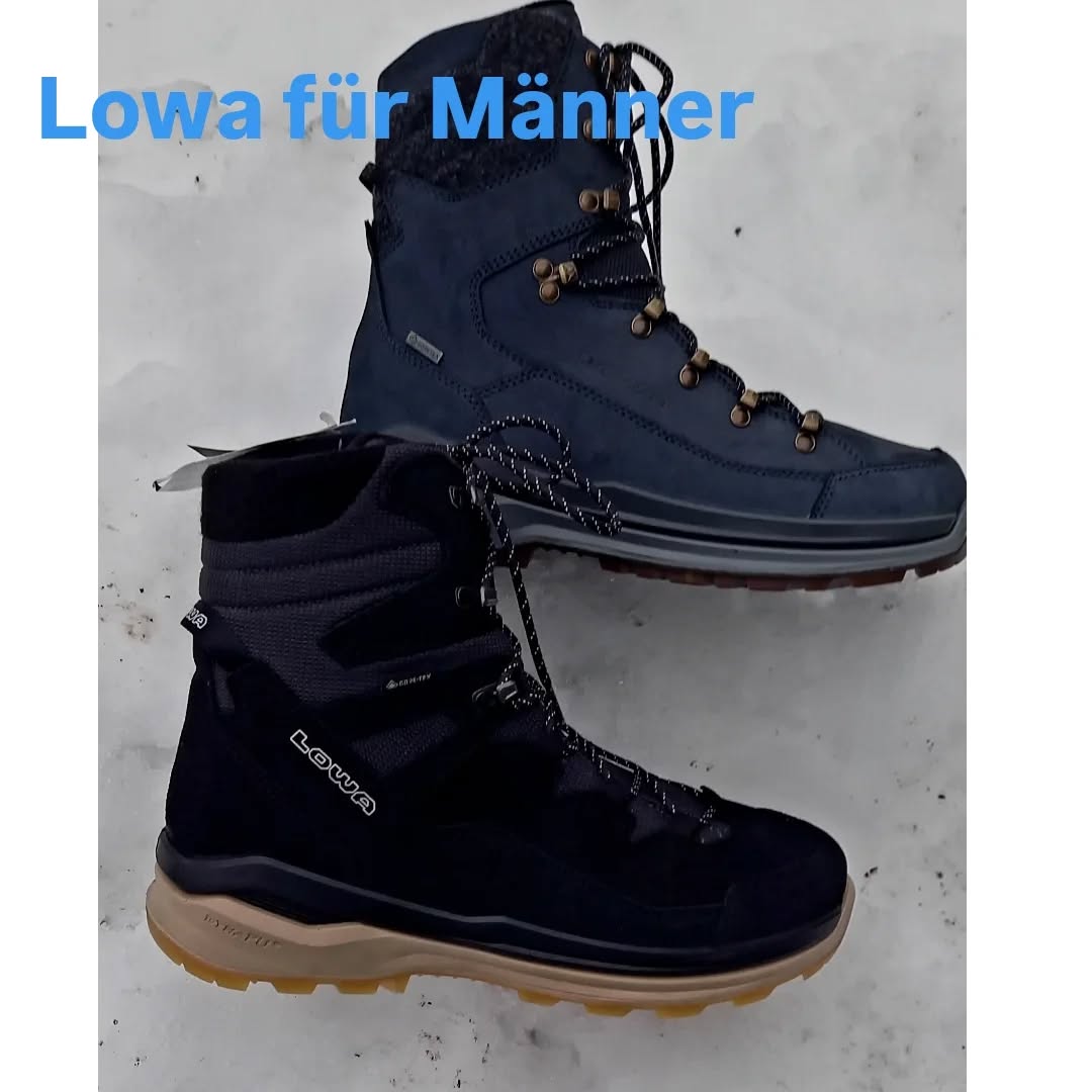Wasserdicht, warm + rutschfest. Blauer mit spezieller Eissohle für noch mehr Sicherheit ab 199.90
#ruppanerschuheundmode #lowa #goretex #evoice #oberallgäu