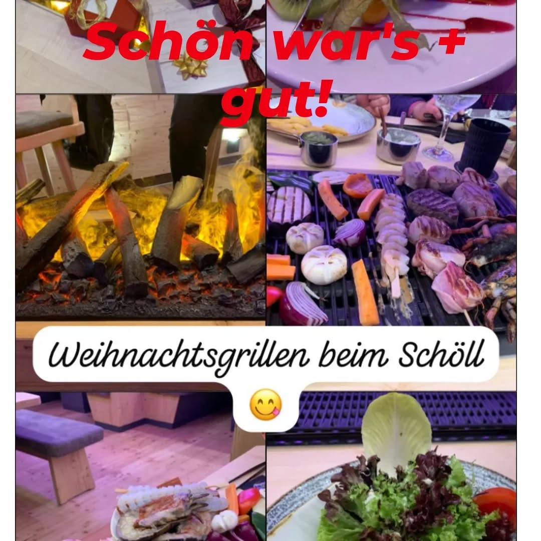 Unser verspätetes Weihnachtsessen in Schölls Grillstube. Danke an Carmen + Toni und Ihr fleissiges Team!
#ruppanerschuheundmode #schoellsgastro 
#oberallgaeu