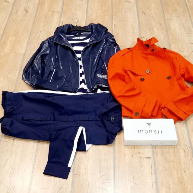 "Maritime Neuheiten" von Monari

Blouson marine 129,90 €
Shirt 79,90 €
Trench Jacke rot 149,90 €
Bluse marine 119.90 €

#ruppanerschuheundmode #fischenimallgäu #kaufvorort #monari #neueware