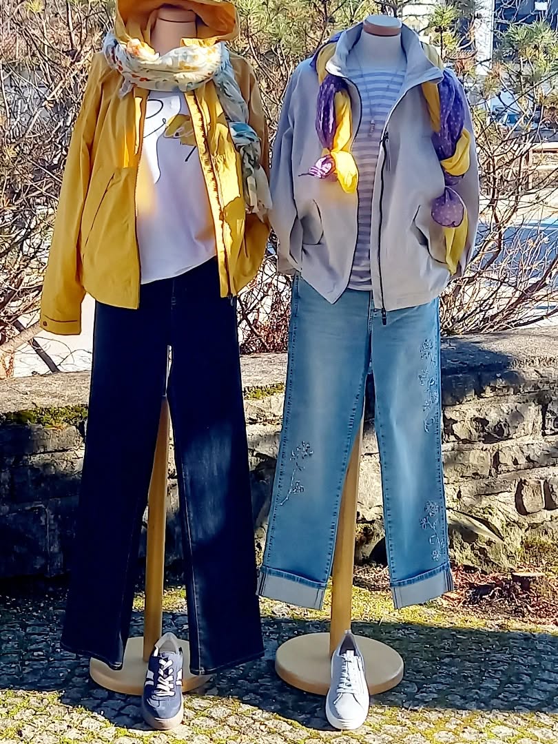 So ein toller Frühlingstag 🌞 

camel active Blouson gelb 159,90 €
Sani Blu Shirt 'Zitrone' 59,90 €
Rosner Jeans 129,90 €
Gabor Sneaker red. 89,90 €

camel active Blouson natur 189,90 €
XOX Shirt 49,90 €
Angels Jeans 119,90 €
Legero Sneaker 109,90 €

#ruppanerschuheundmode #fischenimallgäu #frühlingsgefühl #kaufvorort