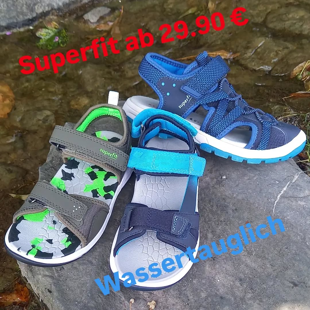 Viele Sommerschuhe reduziert! Einzelpaare bis zu 70 %!
#ruppanerschuheundmode #oberallgäu #Superfit #reduziert #kinderschuhfachgeschäft