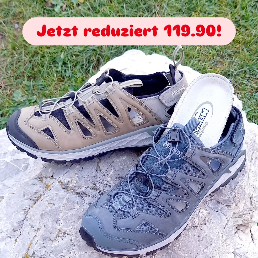 Luftig wandern mit Meindl Comfort fit, ideal auch für kräftige Füße!
#ruppanerschuheundmode #hörnerdörfer #oberallgäu #meindl #wandernmachtglücklich