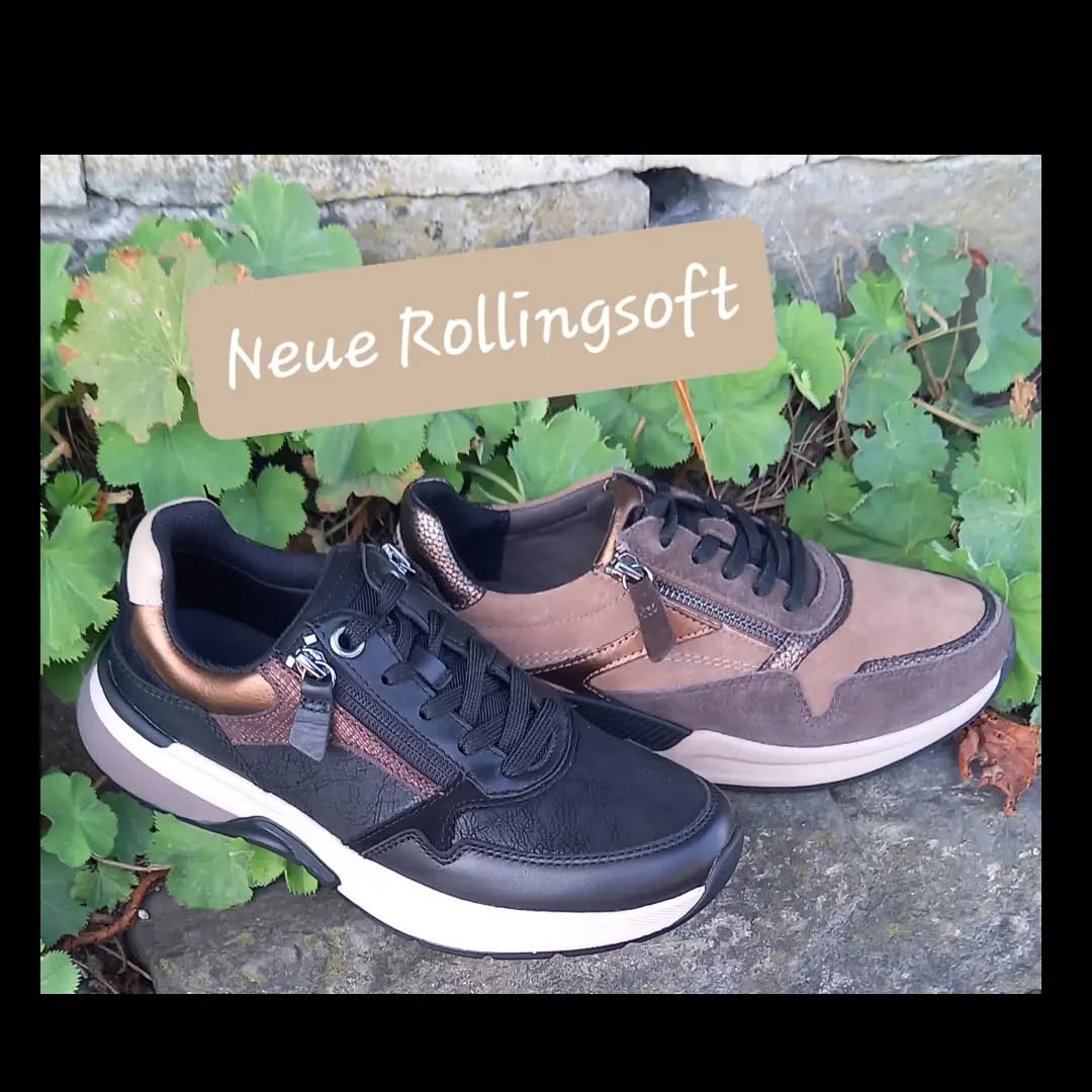 Gehen wie auf Wolken mit lässigen Sneakern von Rollingsoft by Gabor. Sehr dynamisches Laufen durch Abrollsohlen 149.90
#ruppanerschuheundmode #hörnerdörfer #oberallgäu #rollingsoftbygabor # Herbstmode