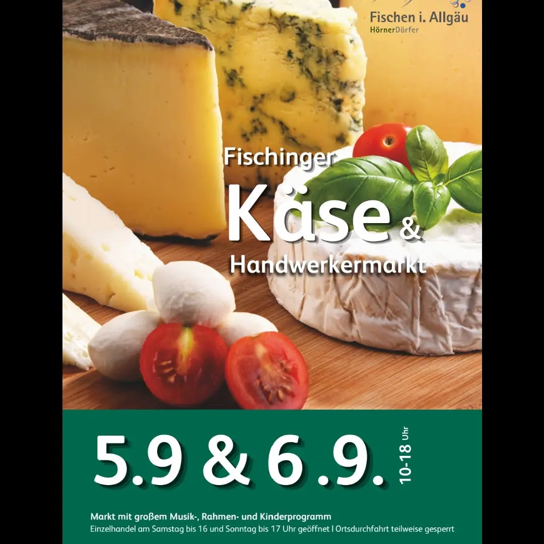 Bummeln, schlemmen, Musik genießen, wir sind heute bis 17 Uhr für Sie da !
#ruppanerschuheundmode #hörnerdörfer #oberallgäu #käsmarkt #verkaufsoffenersonntag