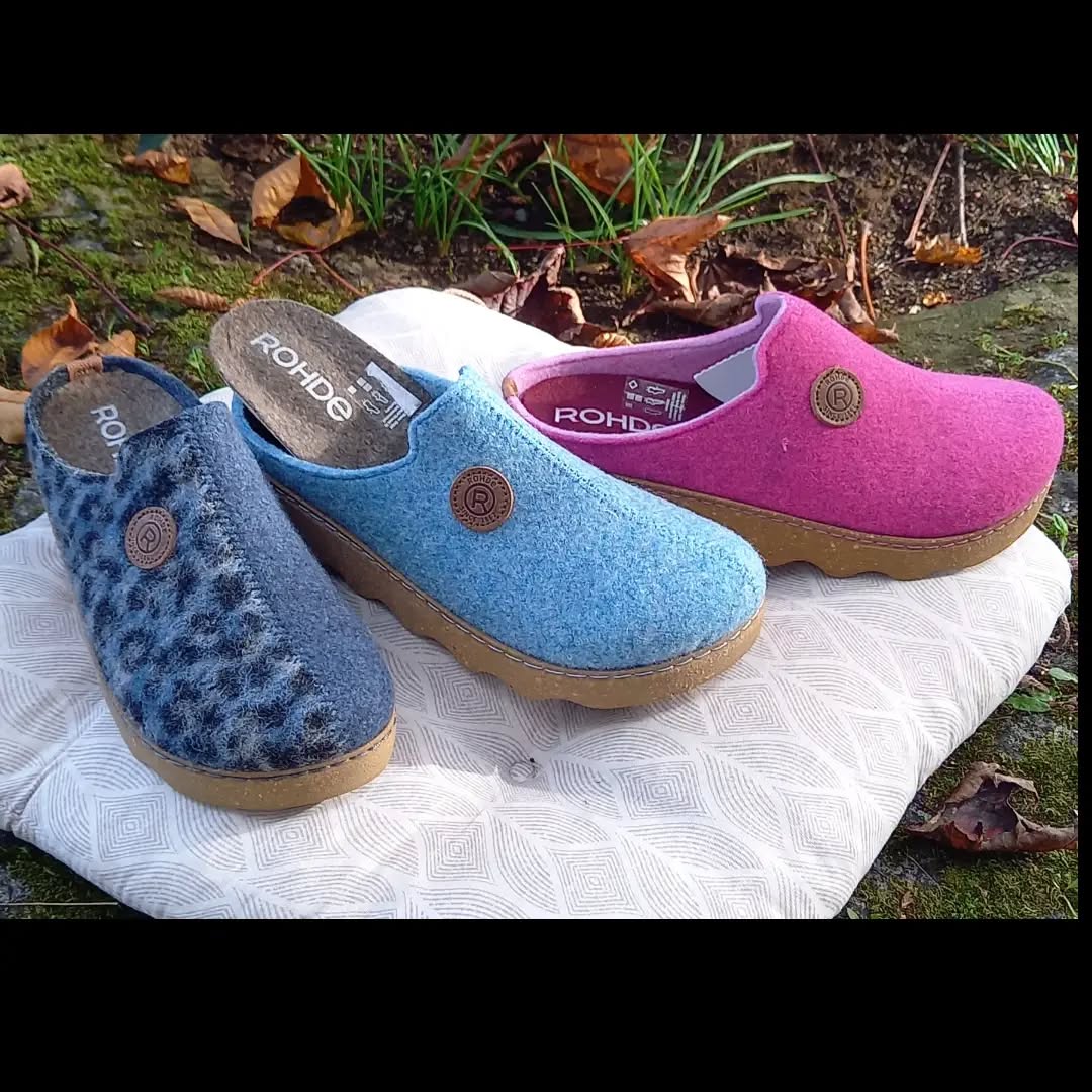 Freche Filzclogs von Rohde mit Variofußbett ab 49.90
#ruppanerschuheundmode #hörnerdörfer #oberallgäu #rohde #kuschlig